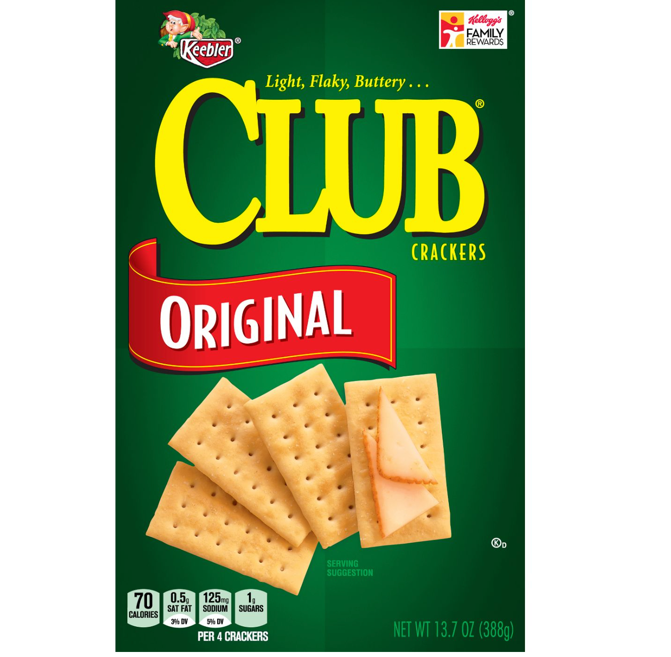 Kelloggs Club Crackers x 13.7oz