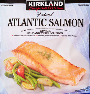 Norwegian Atlantic Salmon, Individually Wrapped x 8oz