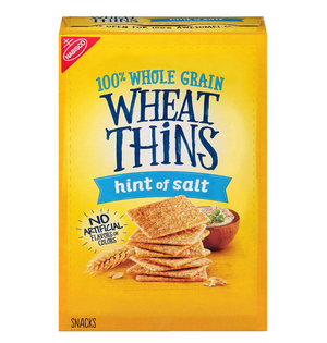 Nabisco Wheat Thins Hint of Salt Whole Grain Crackers x 8.5oz