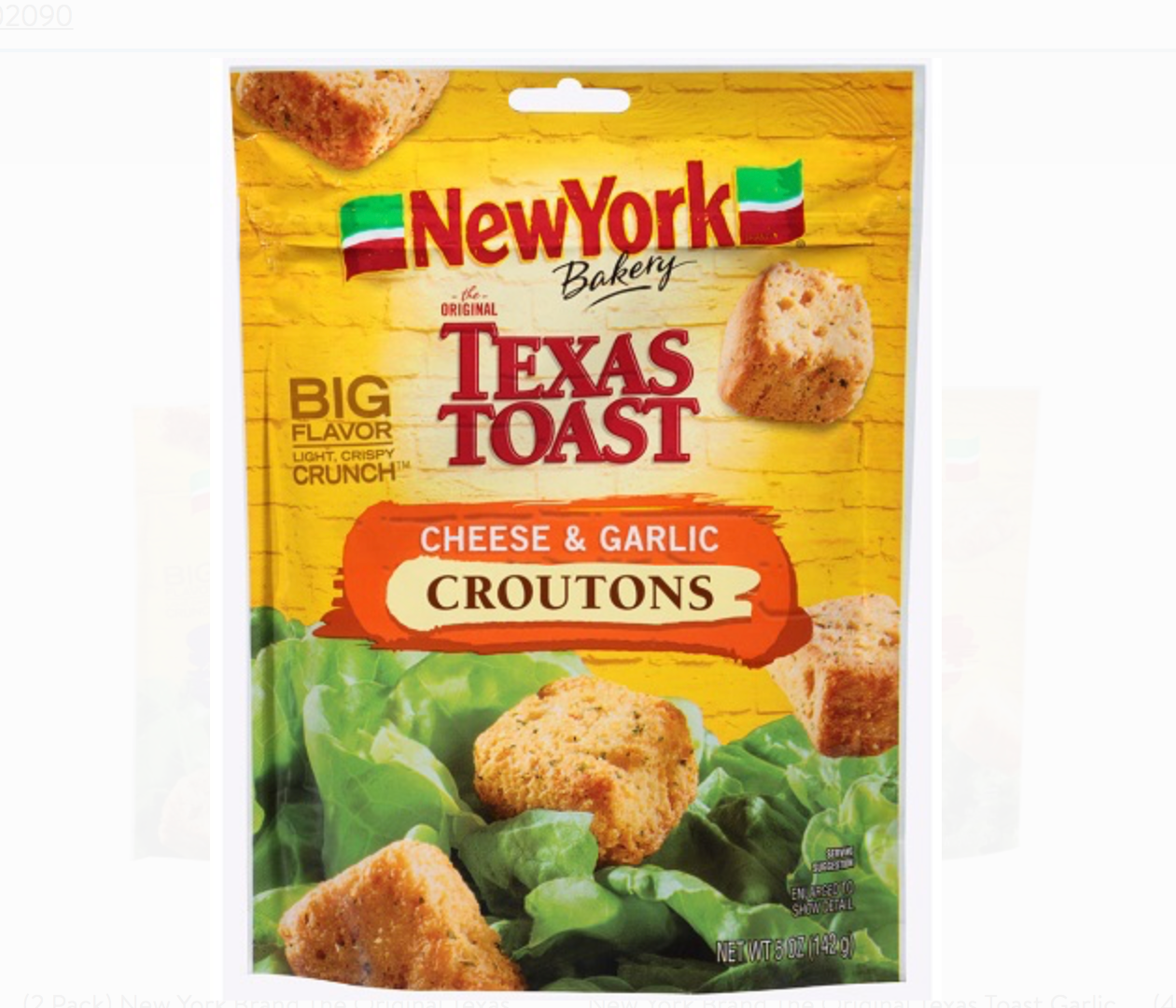 New York Bakery Texas Toast Cheese & Garlic Croutons 5oz