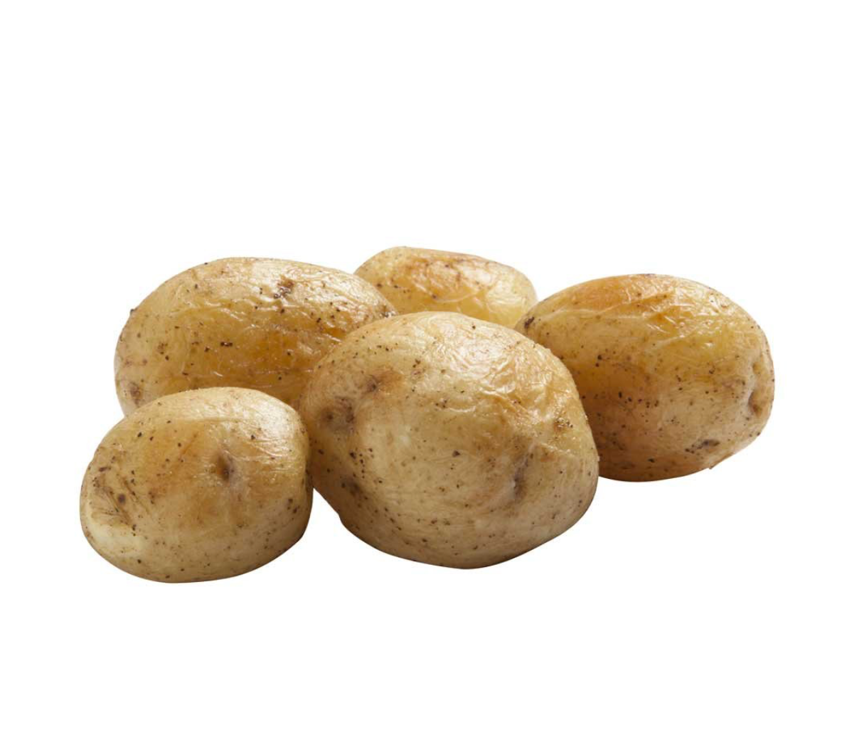 Roast Works Potato, Mini Whole Skin-on Seasoned Roasted Frozen Baby Bakers x 2.5lbs