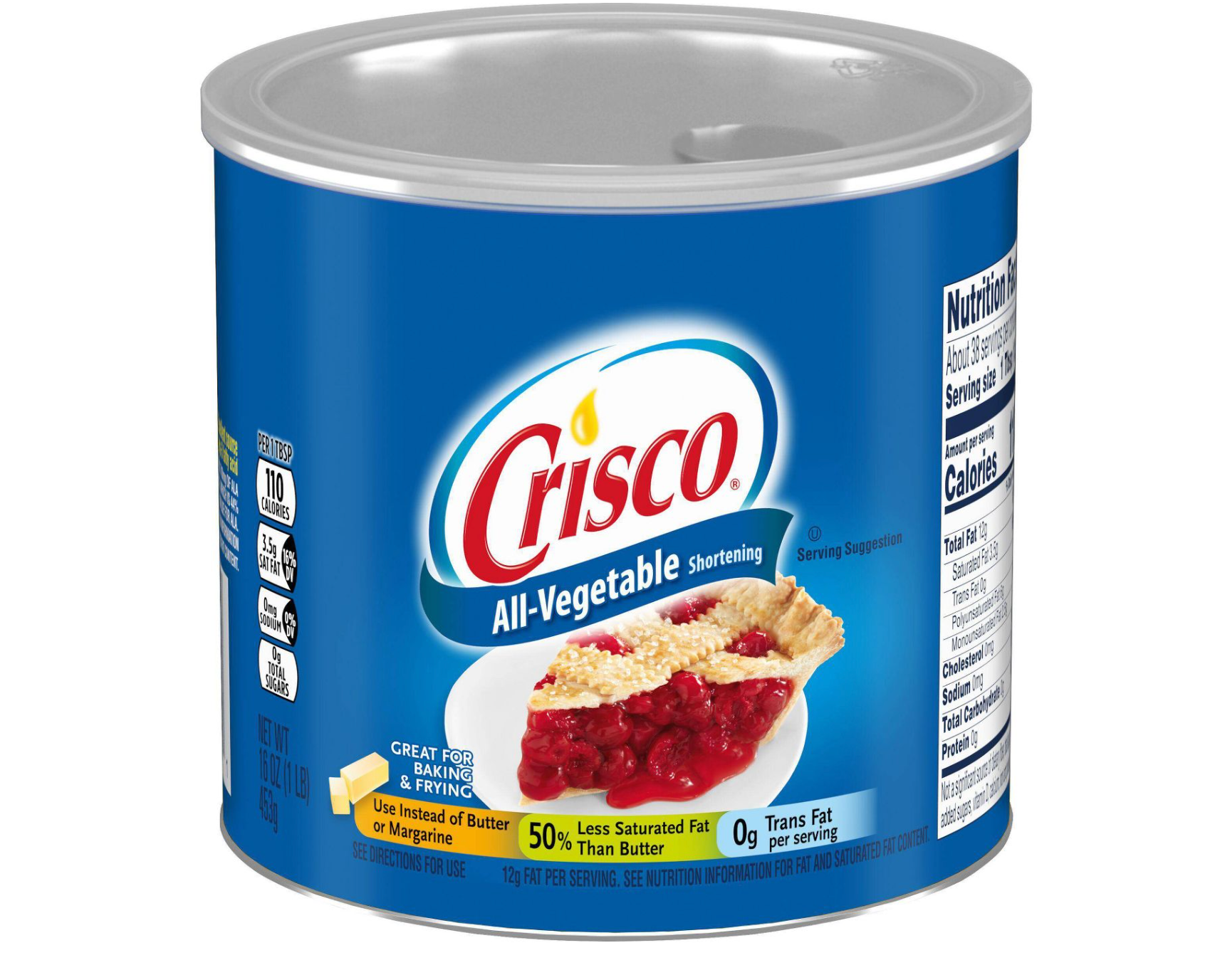 Crisco All-Vegetable Shortening 16oz