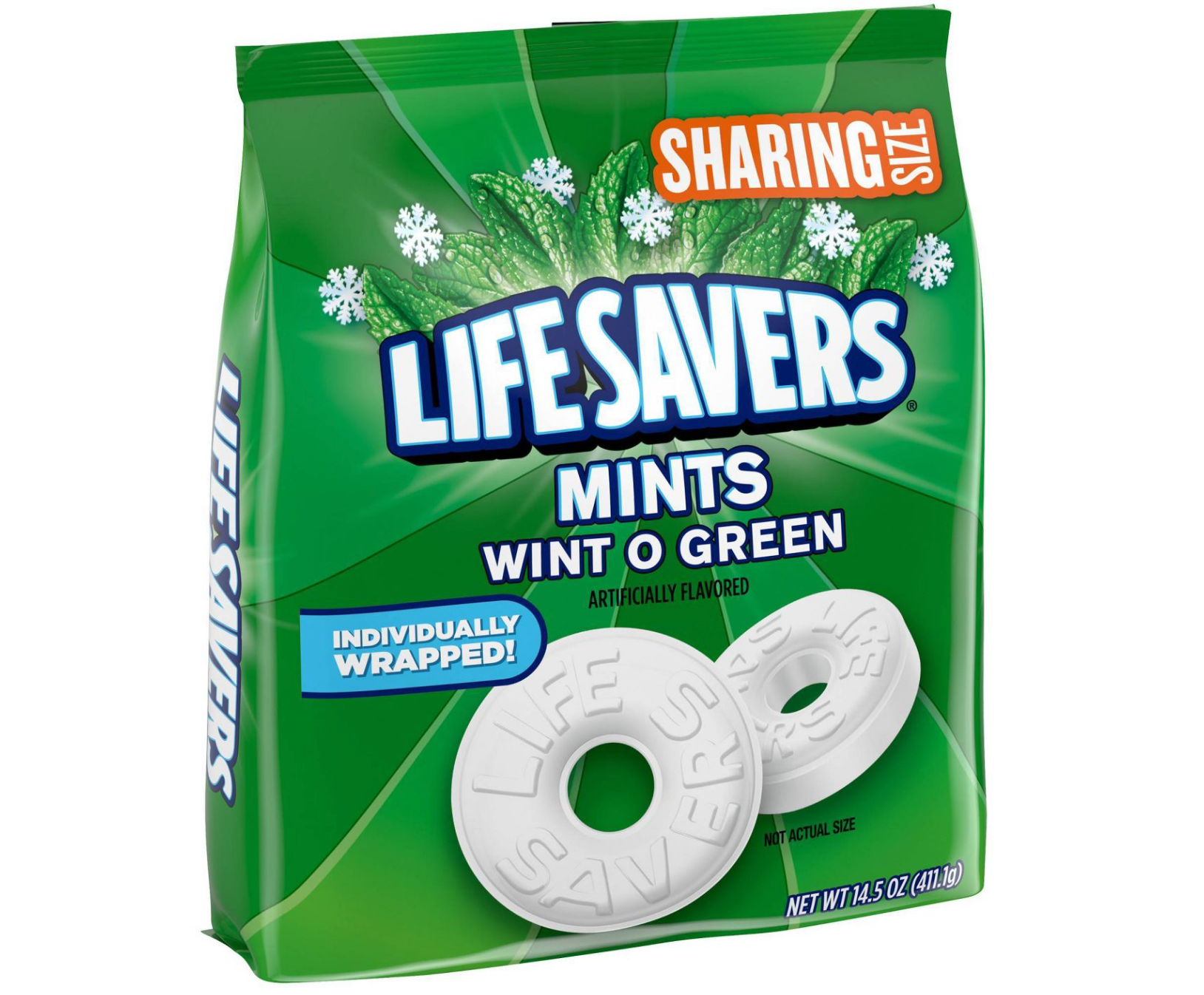 Life Savers Wintergreen Mint Hard Candy x 6.25oz