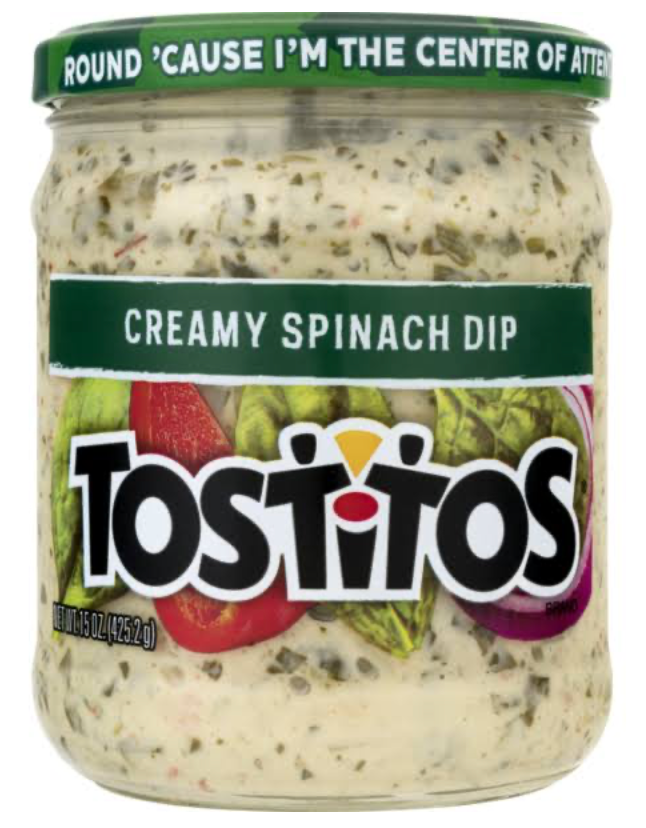 Tostitos Dip Creamy Spinach x 15oz