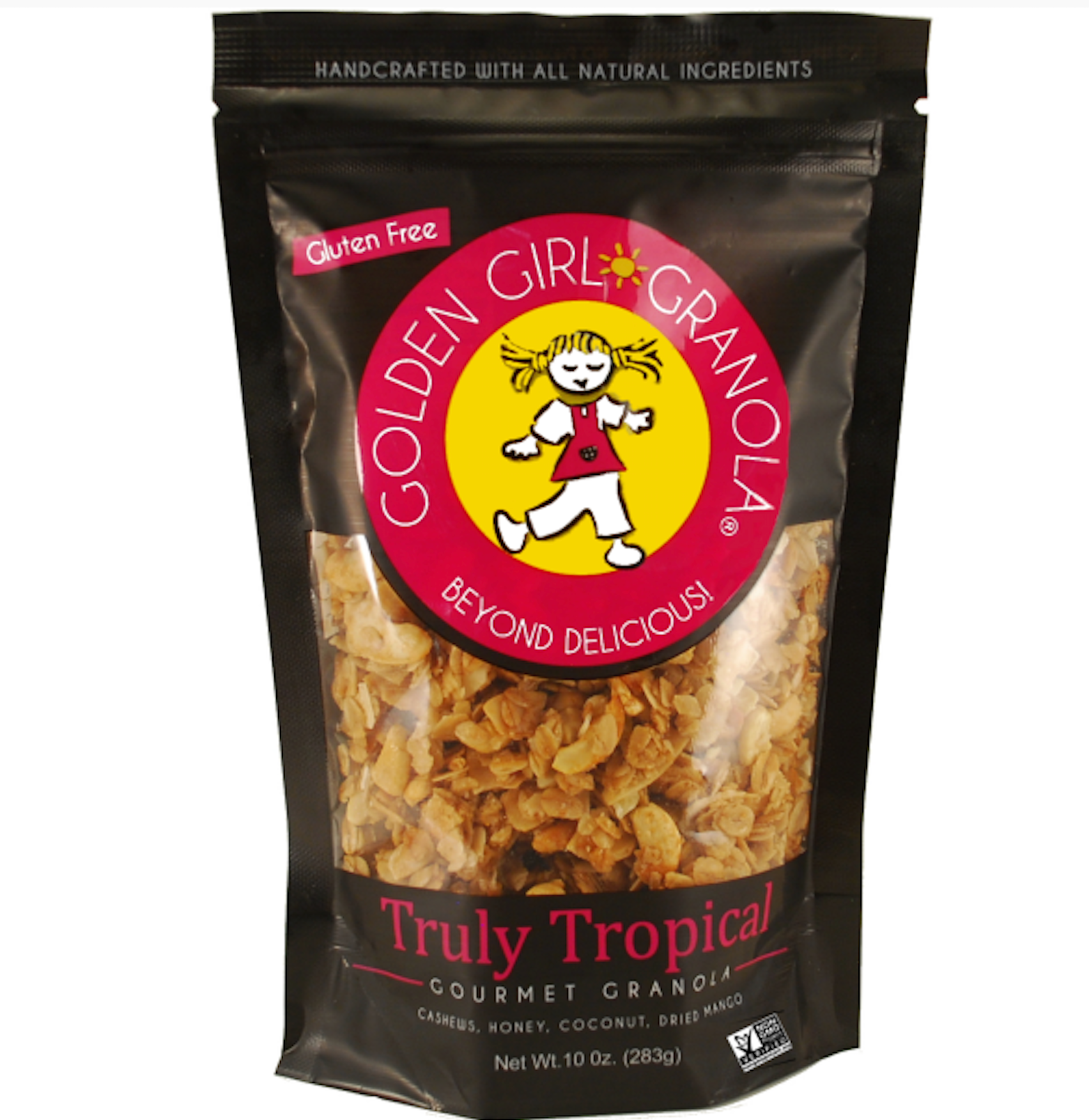 Truly Tropical Granola, Golden Girl Granola x 9 oz