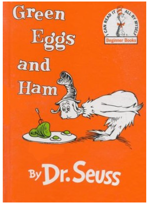 Dr. Seuss Green Eggs and Ham Hardcover Book