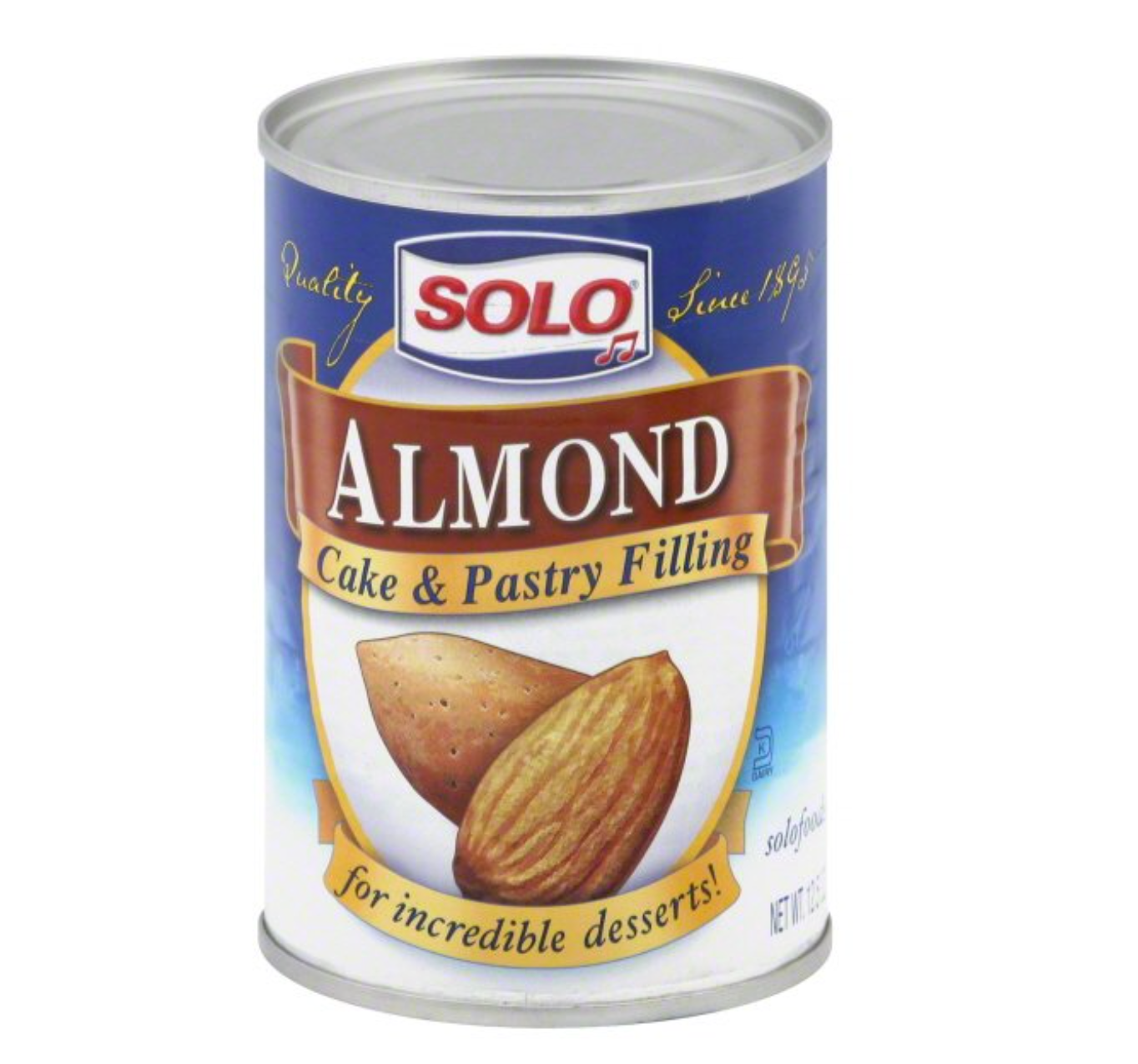 Solo Cake & Pastry Filling Almond 12.5oz