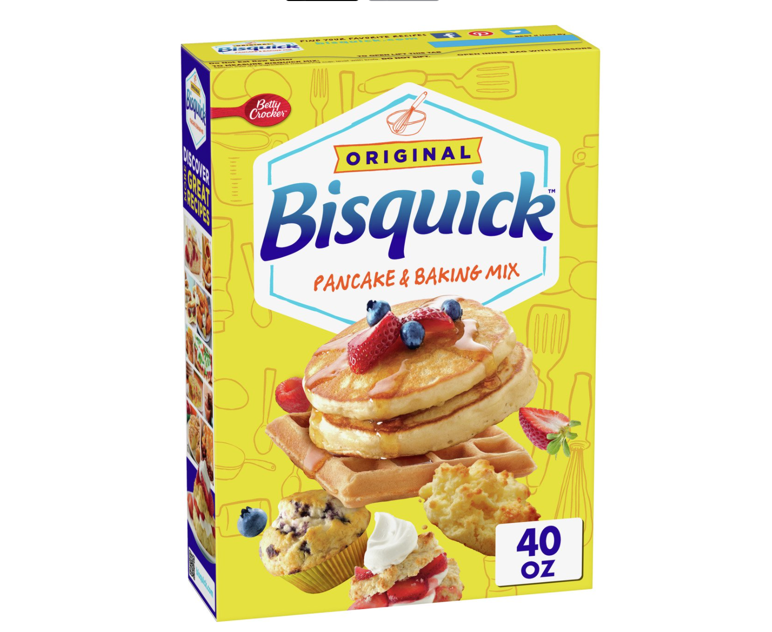 Betty Crocker Original Bisquick Original Pancake & Baking Mix 40oz