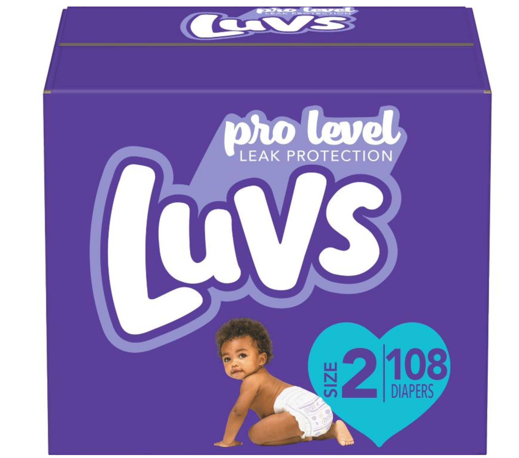 Luvs Disposable Diapers Size 2 x 54ct