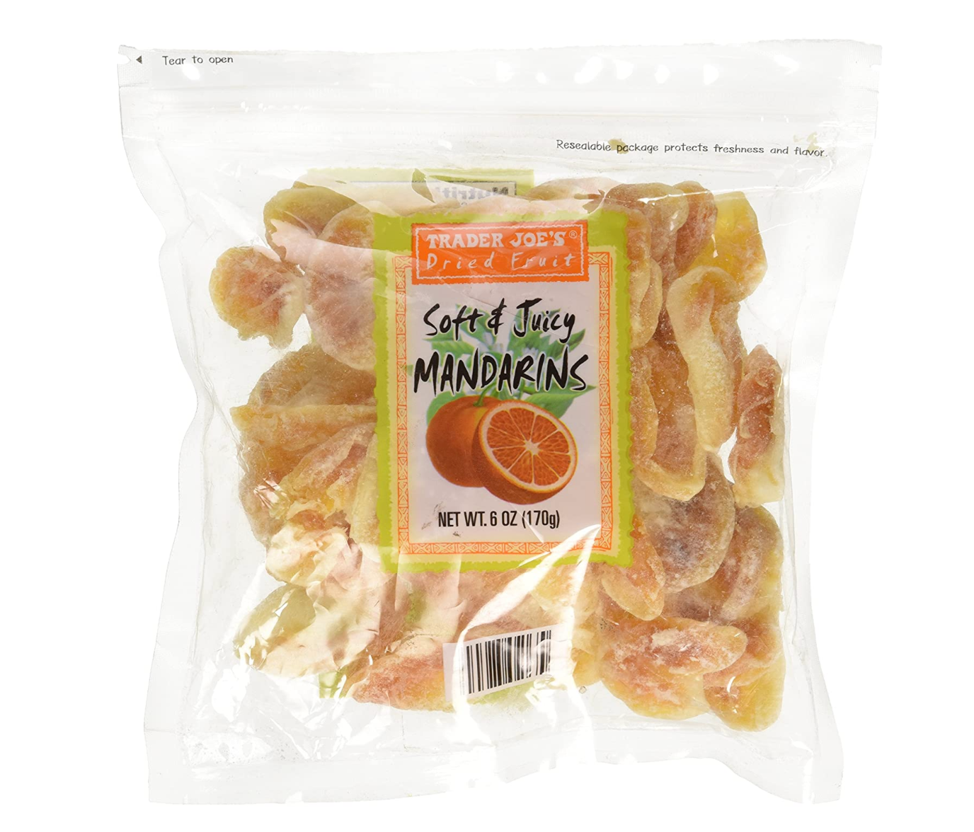 Trader Joe's Soft & Juicy Dried Mandarins x 6oz